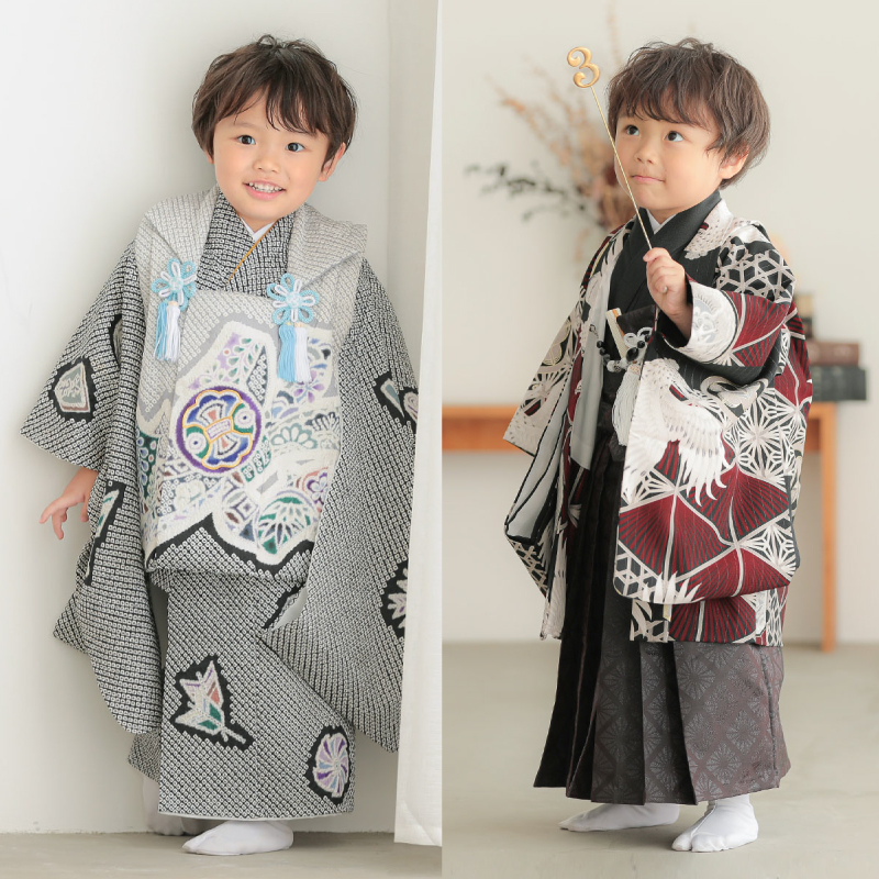 三歳男の子着物