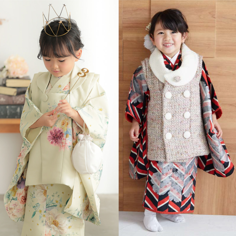 三歳女の子着物