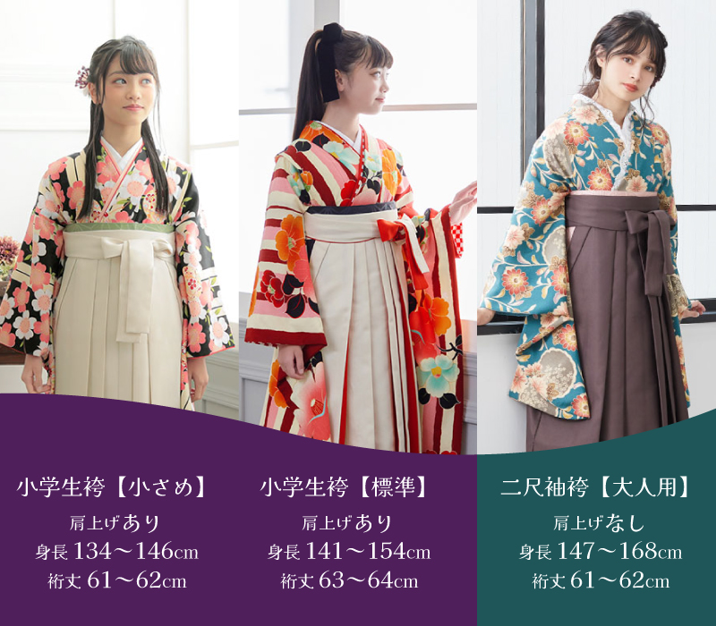 小学生袴と二尺袖