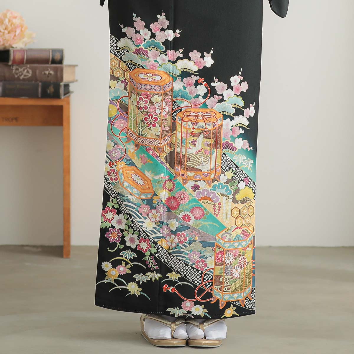 t340　ジャパンスタイル熨斗に貝桶